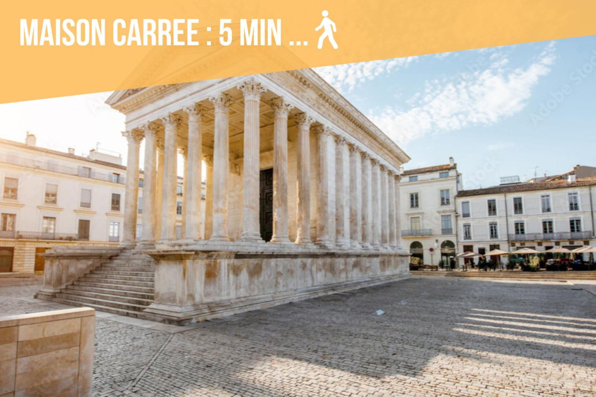 Le Vintage, Appart,Hotel Particulier, Centre Nimes Maisoncarreeconciergerie エクステリア 写真