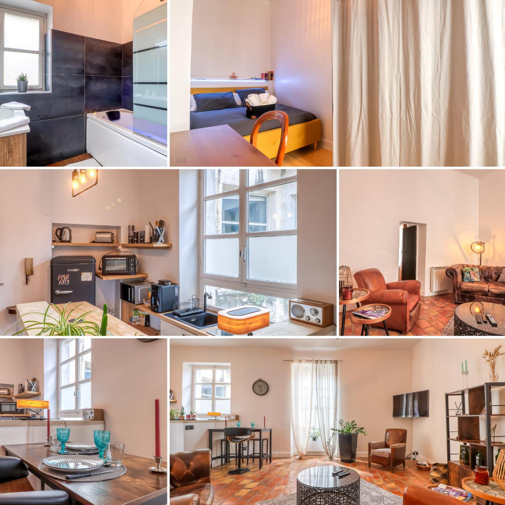 Le Vintage, Appart,Hotel Particulier, Centre Nimes Maisoncarreeconciergerie エクステリア 写真